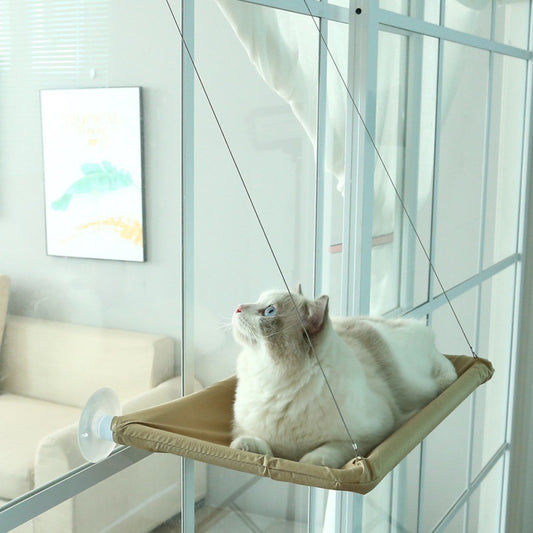 Four Seasons Swing Suction Cat Bed Purrfect Pawz