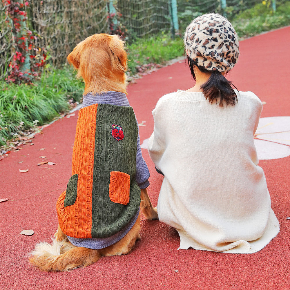 Winter warm golden retriever clothes Purrfect Pawz