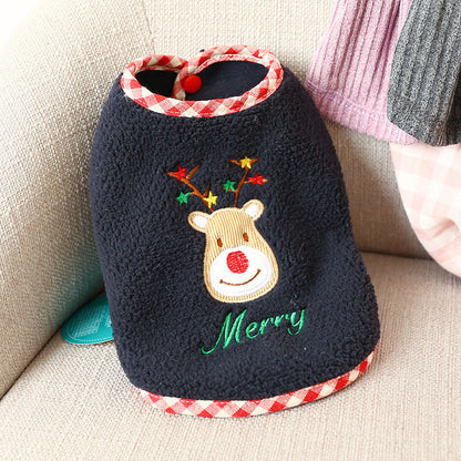 Lamb Wool Warm Cat Clothes Vest Dog Clothes Purrfect Pawz