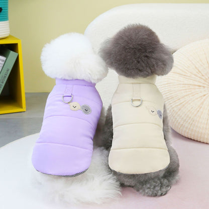 Winter Dog Clothes Cotton Vest Purrfect Pawz