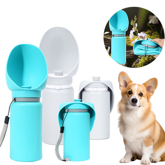 Folding Pet Outdoor Walking Mug Portable Travel Water Bottle Puppy Cats Dogs Drinking Water Dispenser Cup Supplies Purrfect Pawz