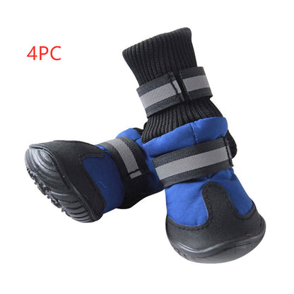 Winter Cotton Non-slip Boots For Dogs Purrfect Pawz