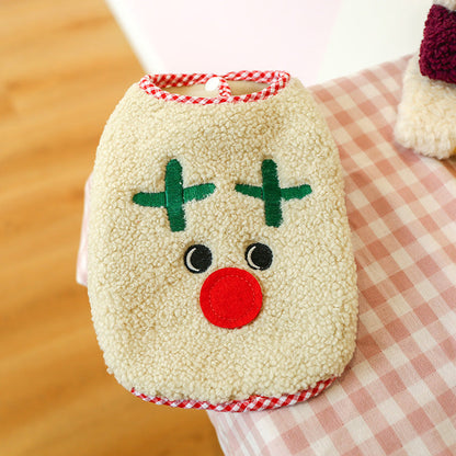 Lamb Wool Warm Cat Clothes Vest Dog Clothes Purrfect Pawz