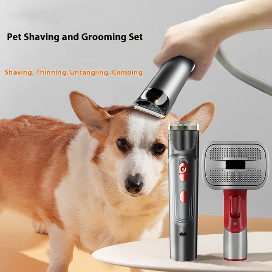 Full Series Dogs And Cats Hair Suction Head Accessories Comb Suit Pet Shaver Purrfect Pawz