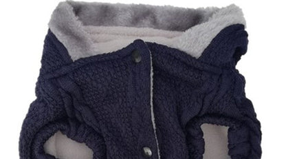 Plush Pet Clothes Soft And Comfortable Thick Warm Dog Clothes Purrfect Pawz