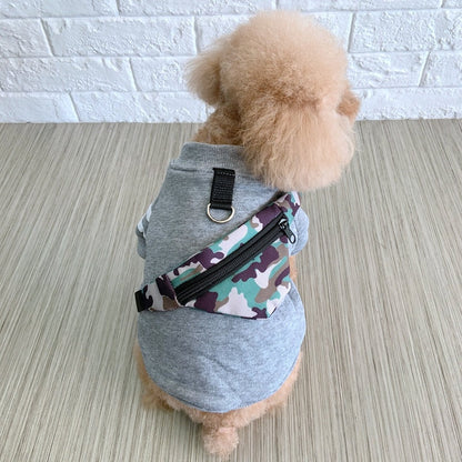 Autumn And Winter New Dog Sleeved Cotton Coat Two Feet Hoodie Pet Clothes Purrfect Pawz