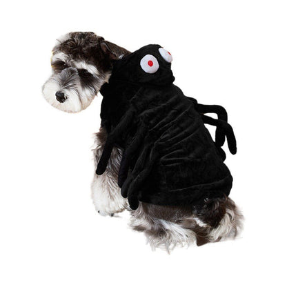 Cat Dog Clothes Halloween Funny Spider Style Purrfect Pawz