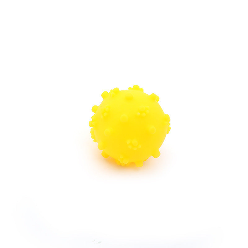 Dog Toy Balls Bright Color Spike Dog Balls Puppy Chew Toys For Teething Training Interactive Fetch Dog Balls Outdoor Water Toys For Small Dog Puppy Pomeranian Chihuahua Purrfect Pawz