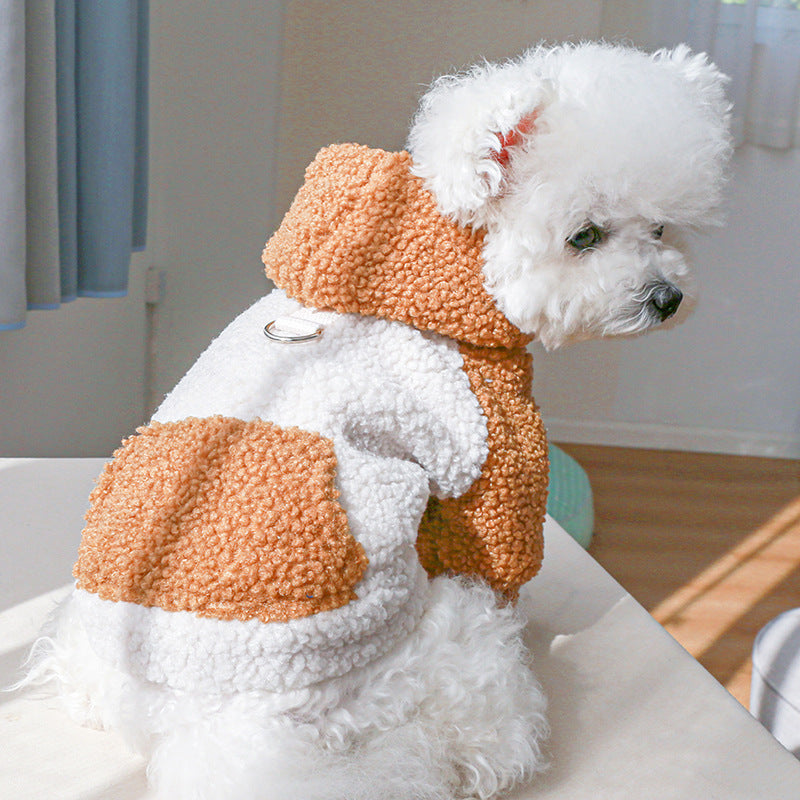 Lamb Fleece Traction Sweater Pet Clothes Purrfect Pawz