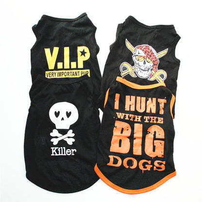 Summer Cotton Thin Dog Clothes Cool Vest Pets Supplies Purrfect Pawz