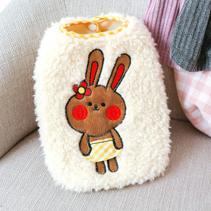 Lamb Wool Warm Cat Clothes Vest Dog Clothes Purrfect Pawz