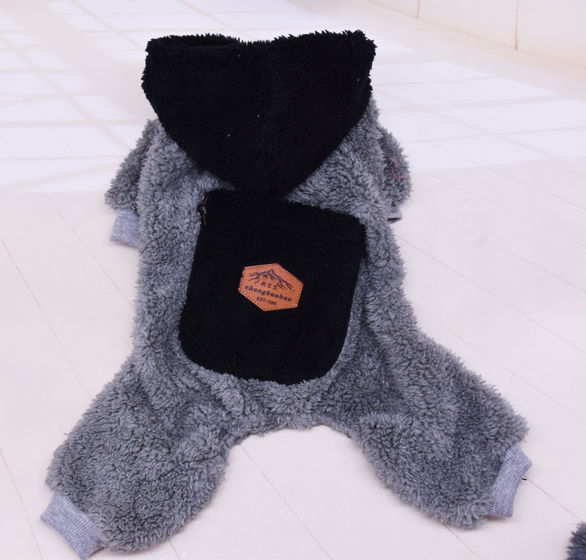 Plush Cotton Thickened Dog Clothes Cat Feet Casual Four Legged Clothes Purrfect Pawz