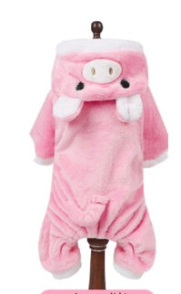 Fall And Winter Four-legged Flannel Warm Dog Cat Pet Supplies Teddy Bichon Method Fighting Lion Transformation Clothes Purrfect Pawz