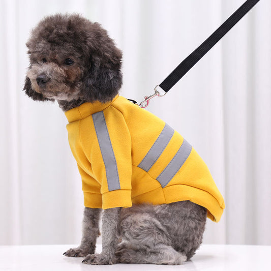 Tractionable Reflective Sweater Night Walking Dog Cat Pet Clothes Purrfect Pawz