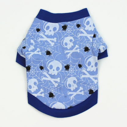 Dog clothes spring and summer clothes cartoon print T-shirt Teddy Bichon pet costume wholesale pet Halloween clothes Purrfect Pawz