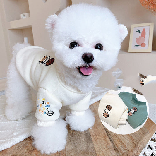 Parent-child Wear Sweater Autumn And Winter Pet Dog Small Dog Clothes Winter Purrfect Pawz