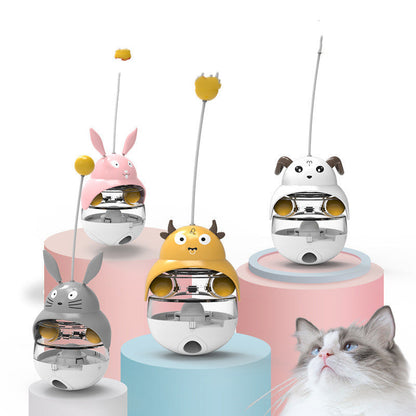 Tumbler Leaky Ball Cat And Dog Educational Toys Purrfect Pawz