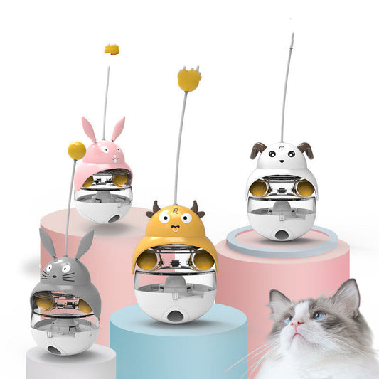 Tumbler Leaky Ball Cat And Dog Educational Toys Purrfect Pawz