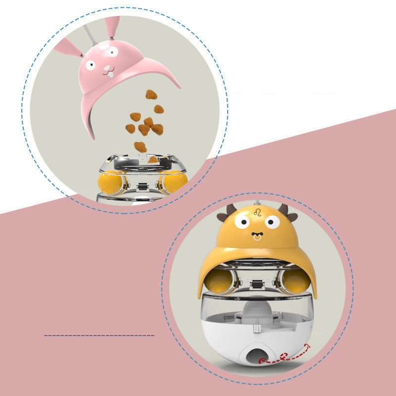 Tumbler Leaky Ball Cat And Dog Educational Toys Purrfect Pawz