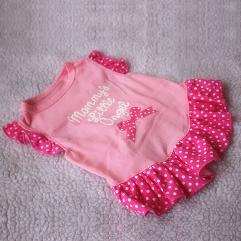 Small Dog Summer Dresses Vest Top Clothes Puppy Pet Dress Skirt Coat Apparel Pets Cats Dog Shirts Girl Purrfect Pawz