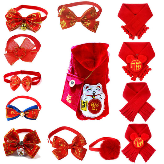 Fashion Puppy Clothes Cat Dog Pet Scarf Purrfect Pawz