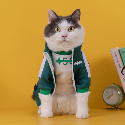 456 Digital Pet Clothes Cat Dog Coat Teddy Small And Medium-sized Dogs Sweater Purrfect Pawz