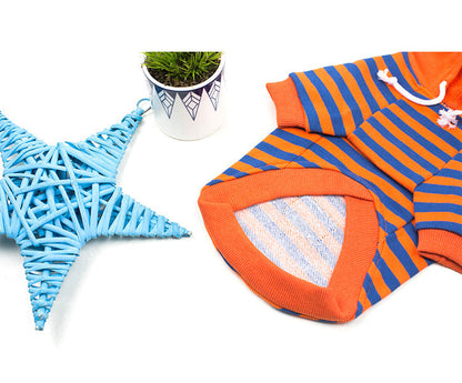 Pet Dog Autumn And Winter Fleece Hooded Sweatshirt Purrfect Pawz