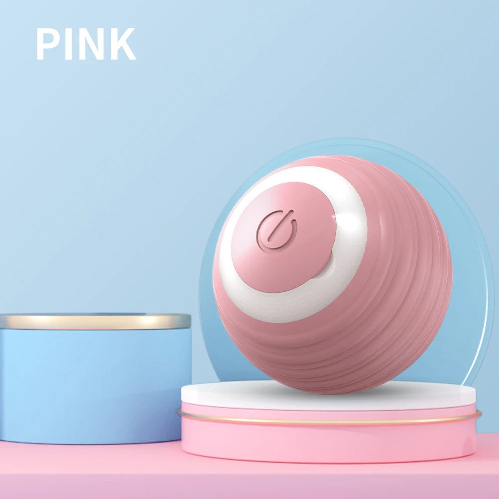 Cat Interactive Ball Smart Cat Dog Toys Electronic Interactive Cat Toy Indoor Automatic Rolling Magic Ball Cat Game Accessories Purrfect Pawz