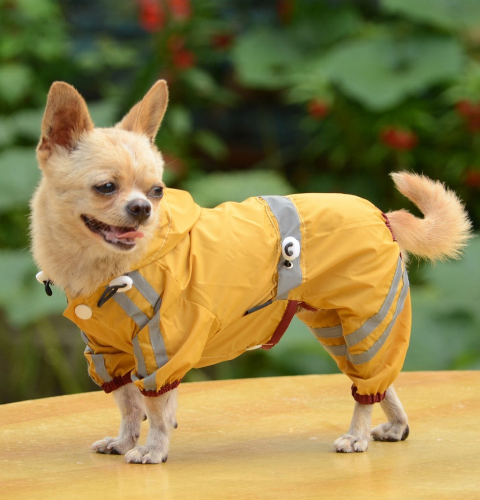 Waterproof Dog Cat Raincoat Clothes Reflective Hoodie XS-XXL Purrfect Pawz