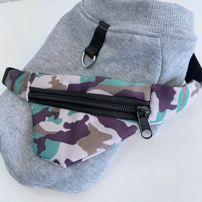 Autumn And Winter New Dog Sleeved Cotton Coat Two Feet Hoodie Pet Clothes Purrfect Pawz