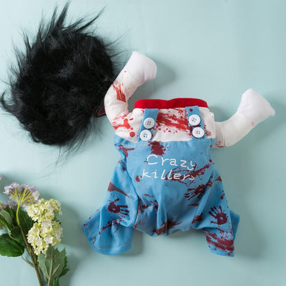 Halloween Pet Clothes Funny Pet Costume Dog Clothes Cat Clothes Purrfect Pawz