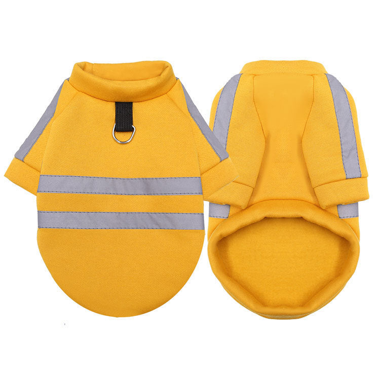 Tractionable Reflective Sweater Night Walking Dog Cat Pet Clothes Purrfect Pawz