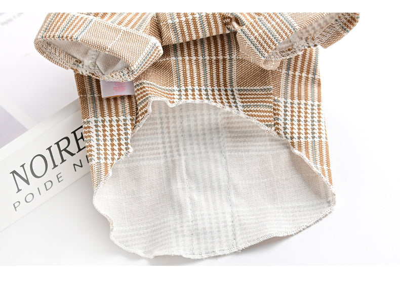 Pet Cat Teddy Bichon Small Dog Clothes Summer Spring And Autumn Thin Couple Suit Shirt Purrfect Pawz
