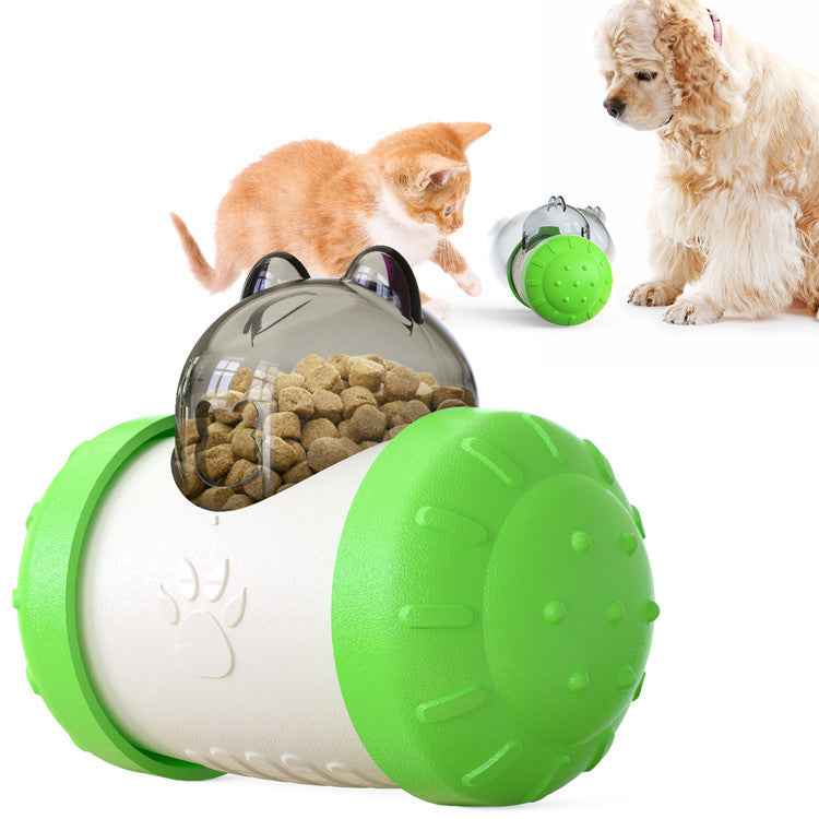 Pets Toys Dog Cat Leaking Food Ball Educational Interactive Toys Swing Bear Slow Food Ball Purrfect Pawz