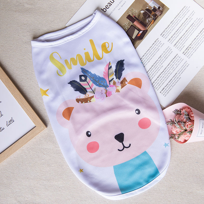 Small Dog Clothes Summer Thin Breathable Bichon Teddy Small Dog Summer Vest Rabbit Cat Purrfect Pawz