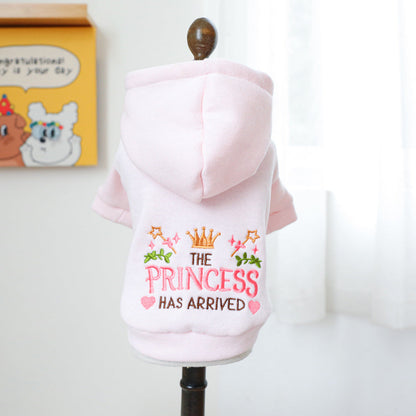 Pet Clothes Dog Cat Clothes Hooded Little Princess Sweater Purrfect Pawz