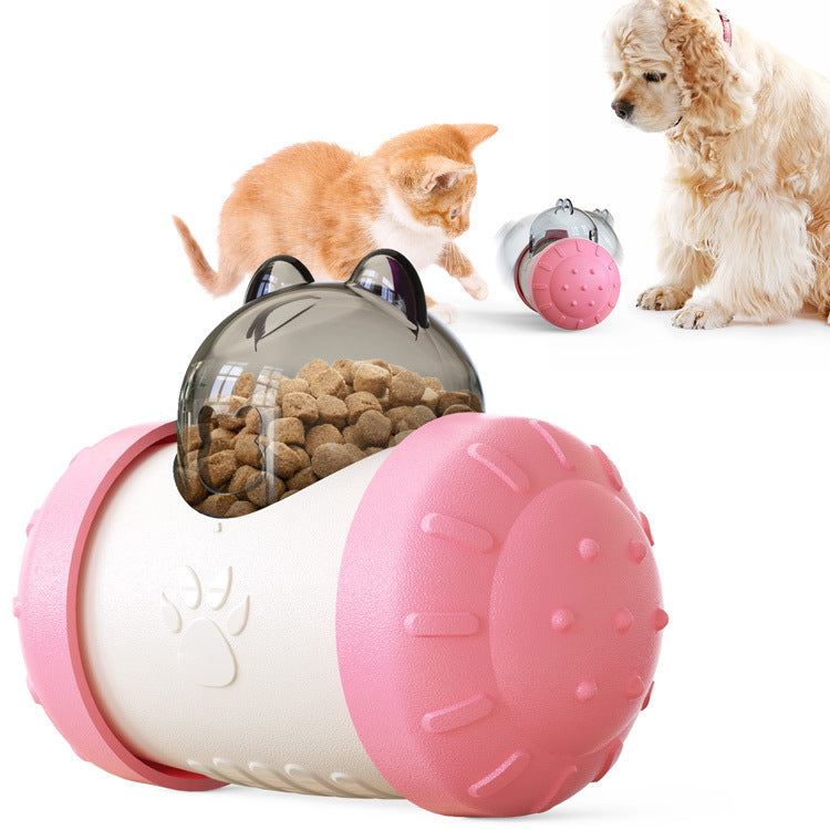 Pets Toys Dog Cat Leaking Food Ball Educational Interactive Toys Swing Bear Slow Food Ball Purrfect Pawz