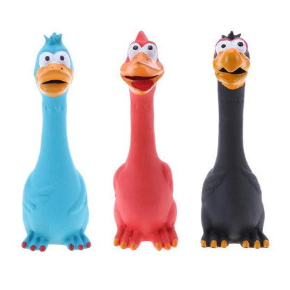 Dog Screaming Chicken Sounding Toy Bite Resistant Toys Purrfect Pawz