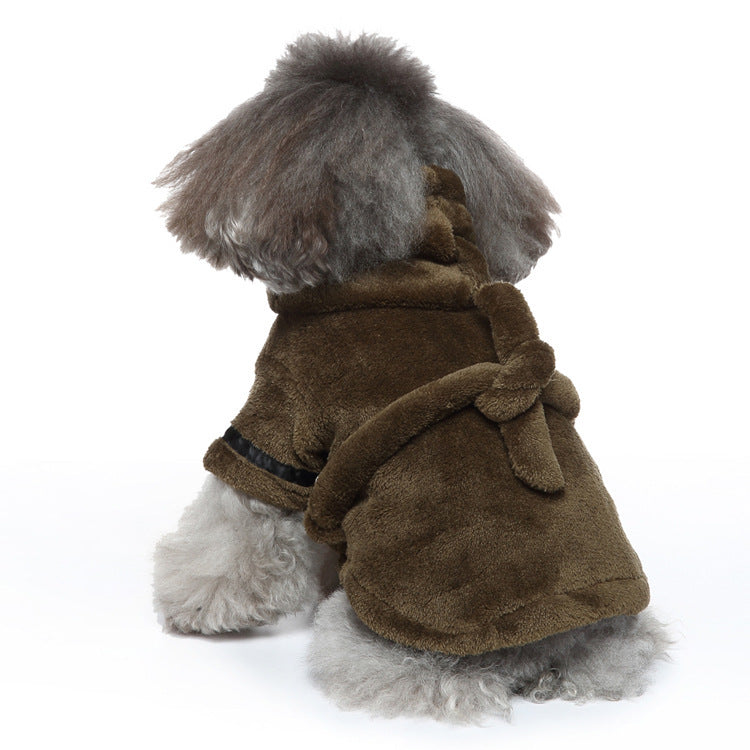 Pet Clothes Hotel Bath Towel Dog Cat Bathrobe Purrfect Pawz