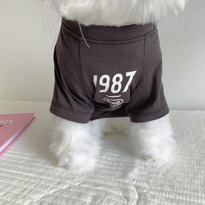 Summer Clothes For Dogs Cats And Pets T-shirt Purrfect Pawz