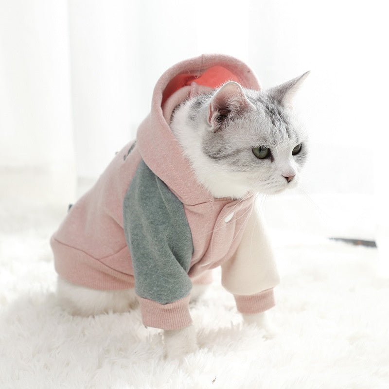 Pet Sweatshirt Clothes Leisure Purrfect Pawz