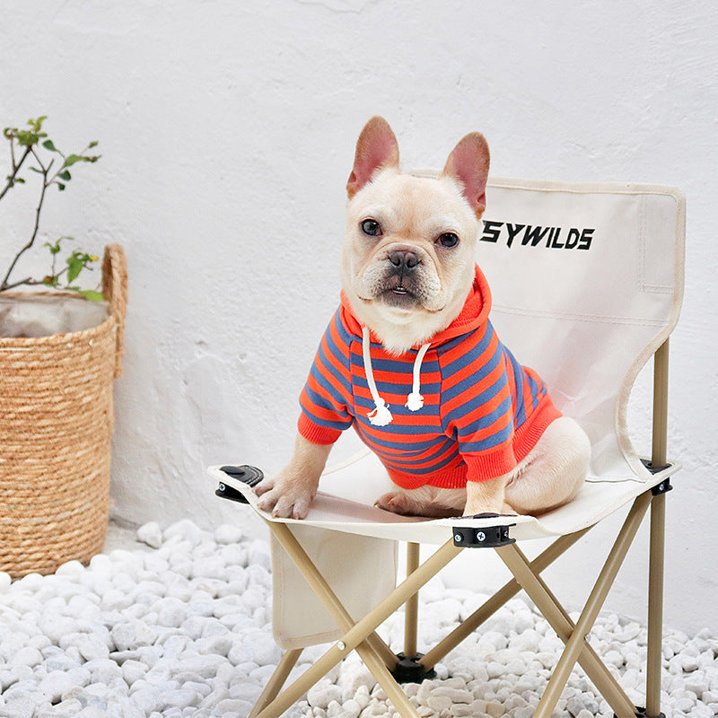 Pet Dog Autumn And Winter Fleece Hooded Sweatshirt Purrfect Pawz