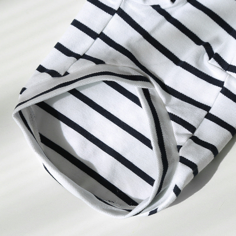 Pet Dog Cat Hoodie Striped Clothes Purrfect Pawz