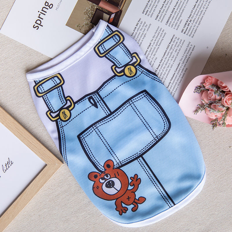 Small Dog Clothes Summer Thin Breathable Bichon Teddy Small Dog Summer Vest Rabbit Cat Purrfect Pawz