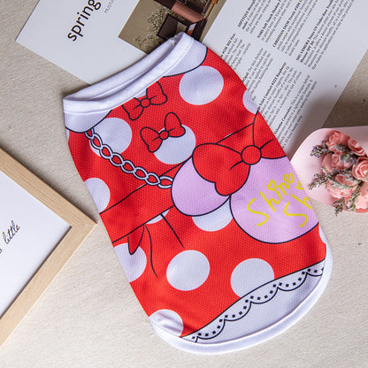 Small Dog Clothes Summer Thin Breathable Bichon Teddy Small Dog Summer Vest Rabbit Cat Purrfect Pawz