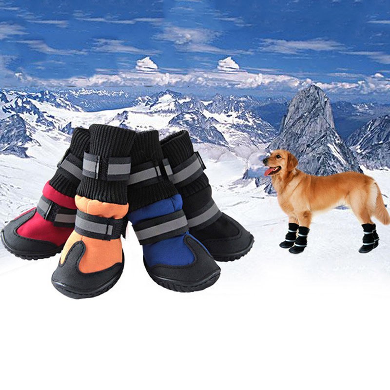 Winter Cotton Non-slip Boots For Dogs Purrfect Pawz