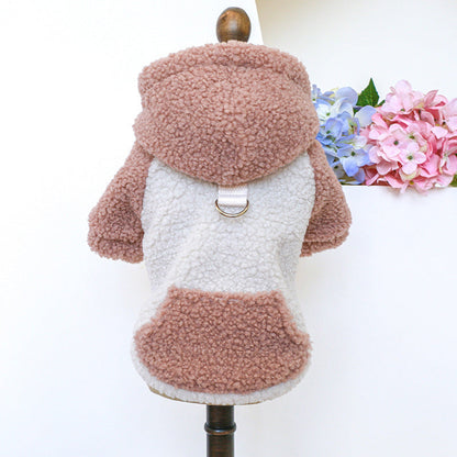 Lamb Fleece Traction Sweater Pet Clothes Purrfect Pawz