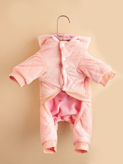 Pet Clothes Cat Dog Cotton-padded Jacket Four Legs Pants Purrfect Pawz