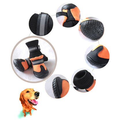 Winter Cotton Non-slip Boots For Dogs Purrfect Pawz