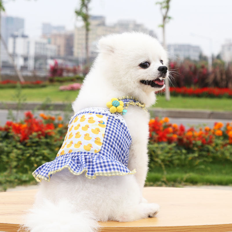 Pet Thin Clothes Cat Suspender Skirt Purrfect Pawz